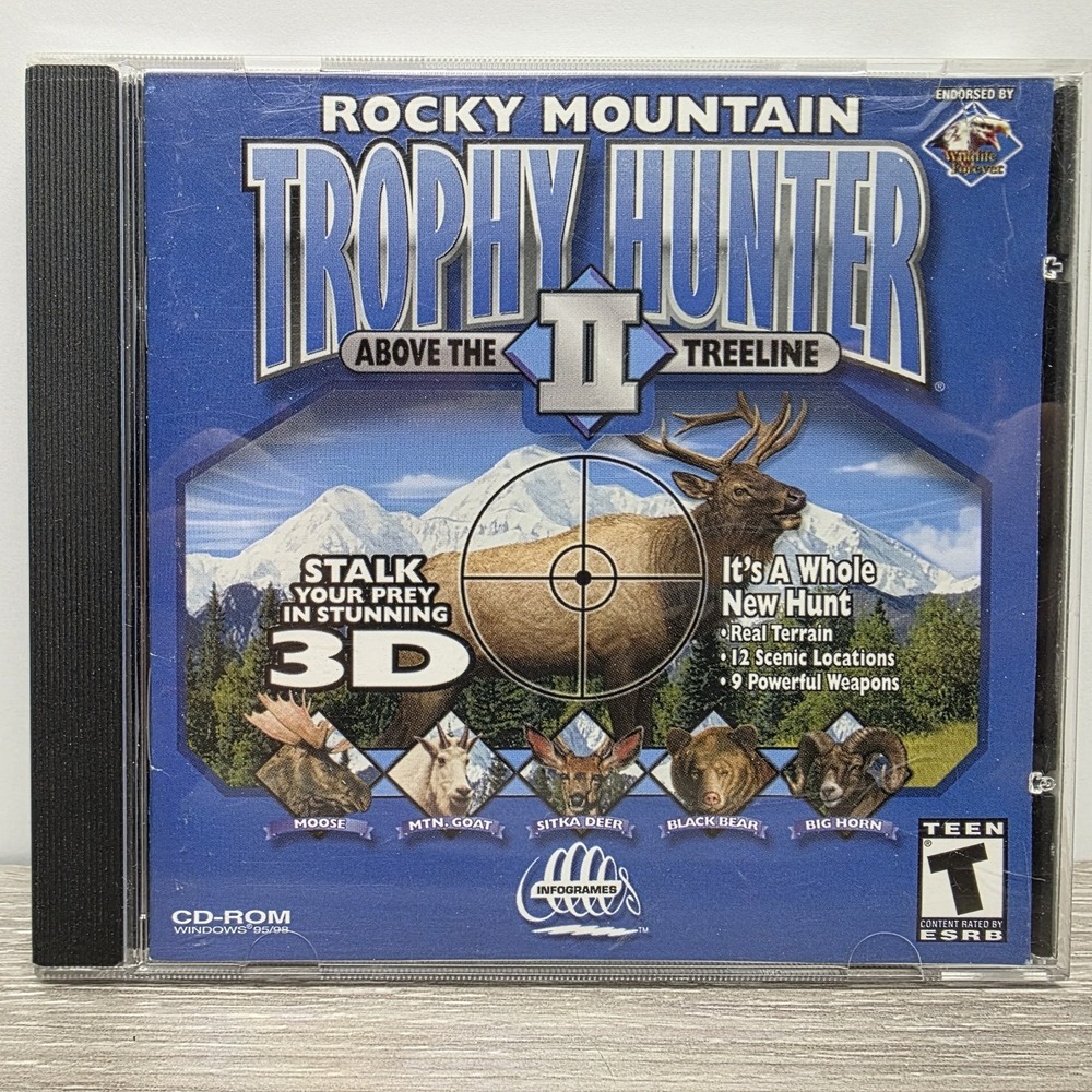 Trophy Hunter 2 - Vintage Game- CD Rom‎